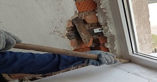Демонтаж оконных откосов по выгодной цене от 514 руб. в Арзамасе - Сварной-Рзм